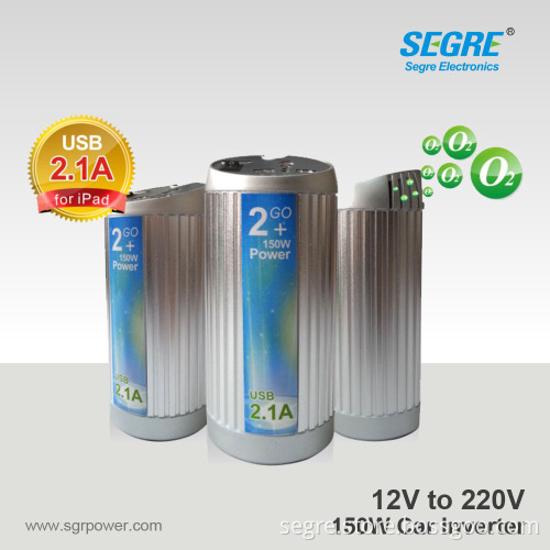 150W Car Power Inverter with Air Purifier Oxygen Bar
